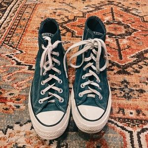 Blue Converse